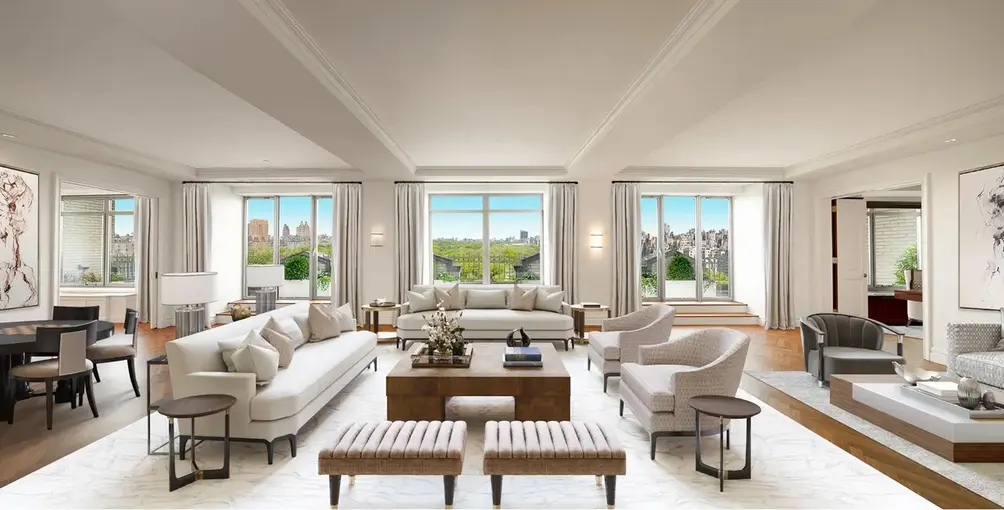 Great Room with Central Park views