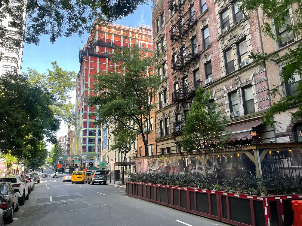 Construction shot of 300 East 50th Street