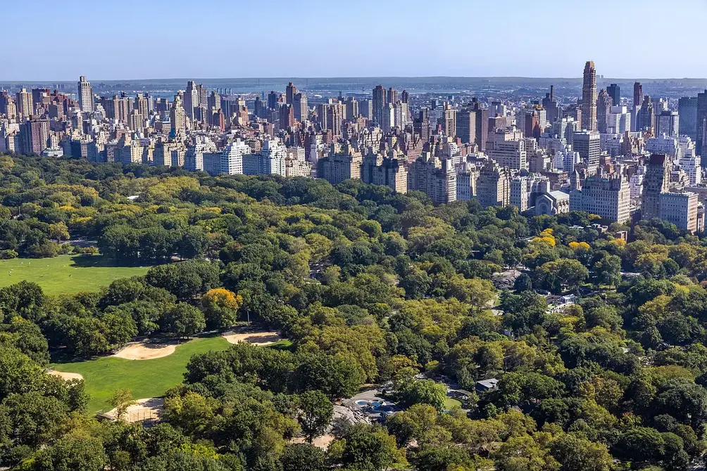 City and Central Park views