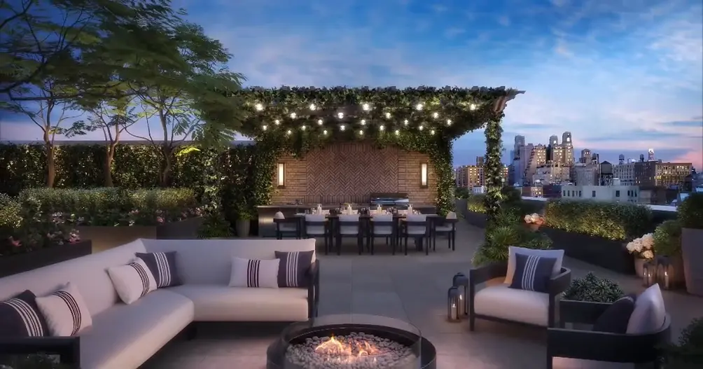 Rooftop terrace