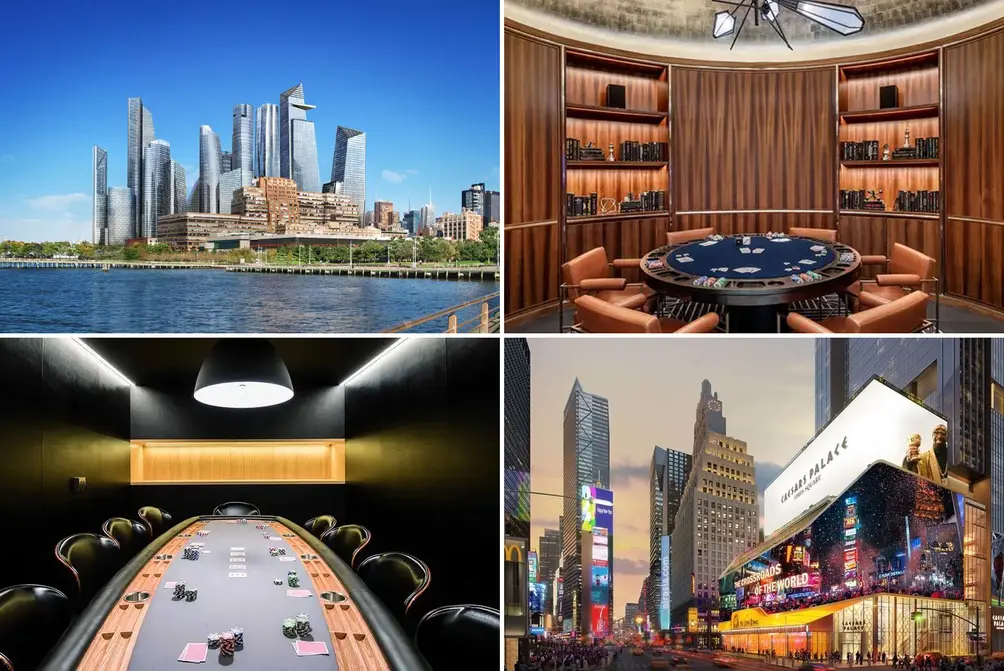 Rolling the Dice: NYC's Casino Proposals + Residences with Billiards and  Poker Tables