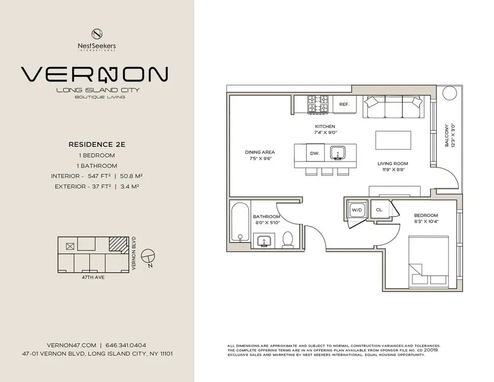 Vernon47 floor plans