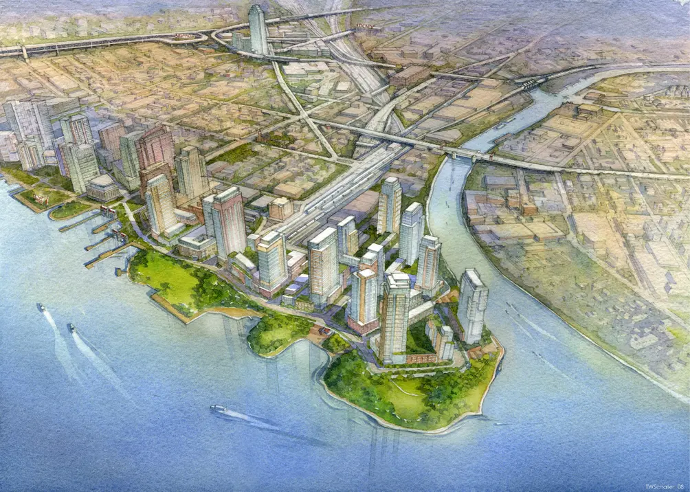 Hunters Point South master plan