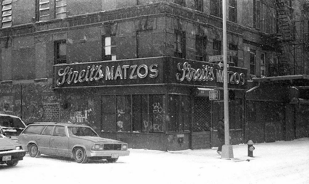 Streit's original Matzo Factory lower east side