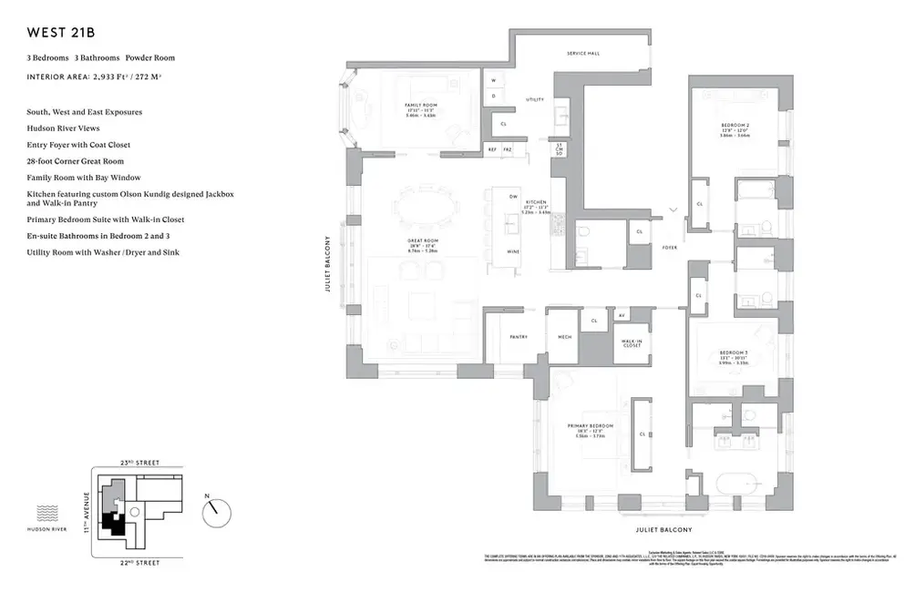 NYC condo floor plans, NYC condos