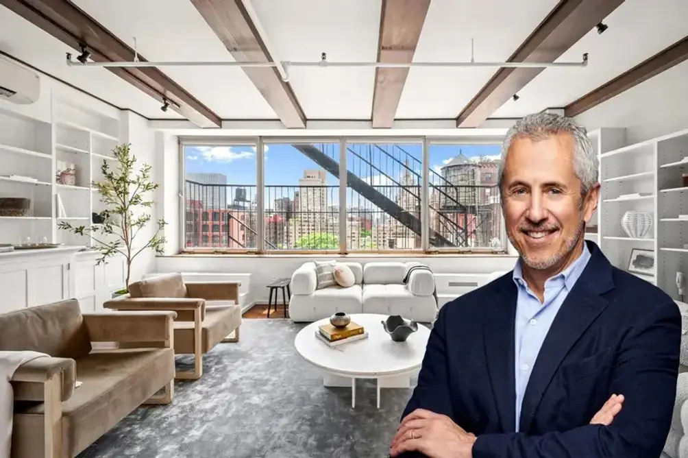 Danny Meyer in former Greenwich Village apartment