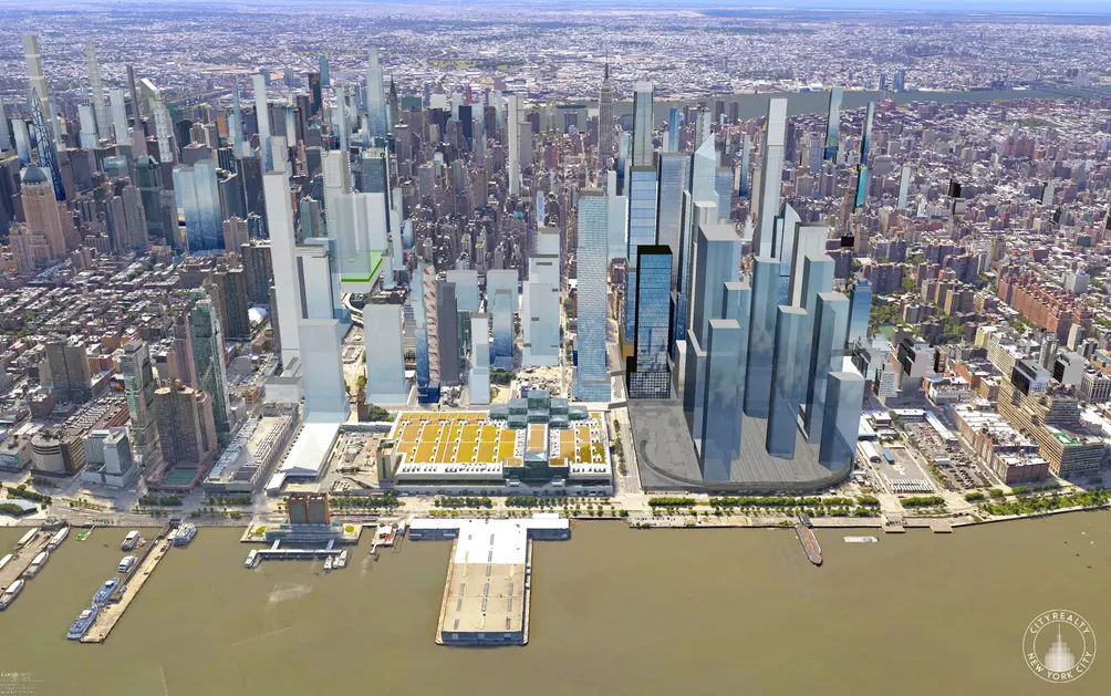 Hudson Yards-NYC-skyscrapers