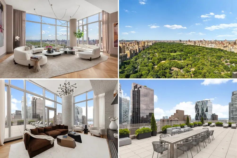 Central Park Tower apartment with private terrace