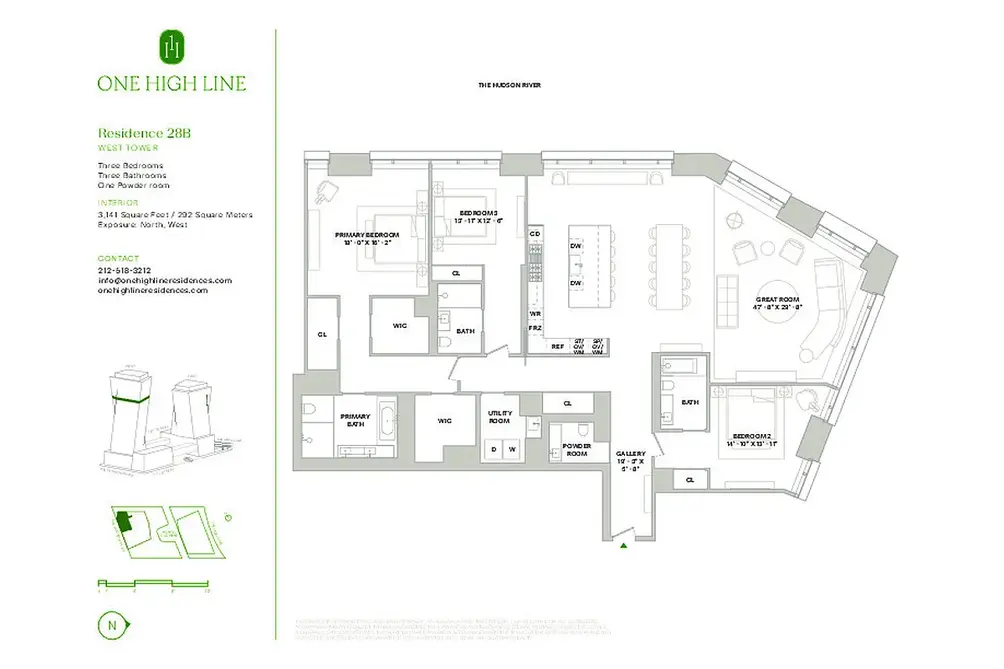 Condo floor plans, NYC condos, Chelsea condos