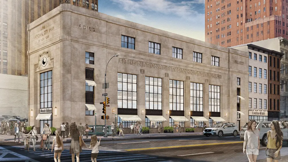 An Italian-style food hall is coming to Canal Street’s historic First National City Bank building 