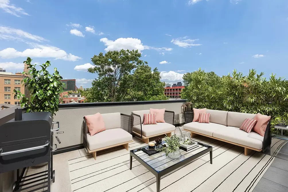 Private roof terrace