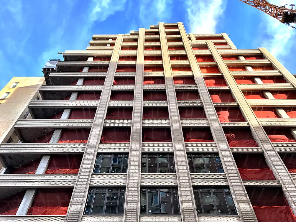269 West 87th Street exterior construction