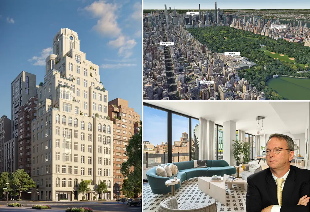 Manhattan Sales & Contracts: $444M in sales led by former Google CEO's  purchase; Massive combo unit at The Bellemont enters contract with $66.5M  ask