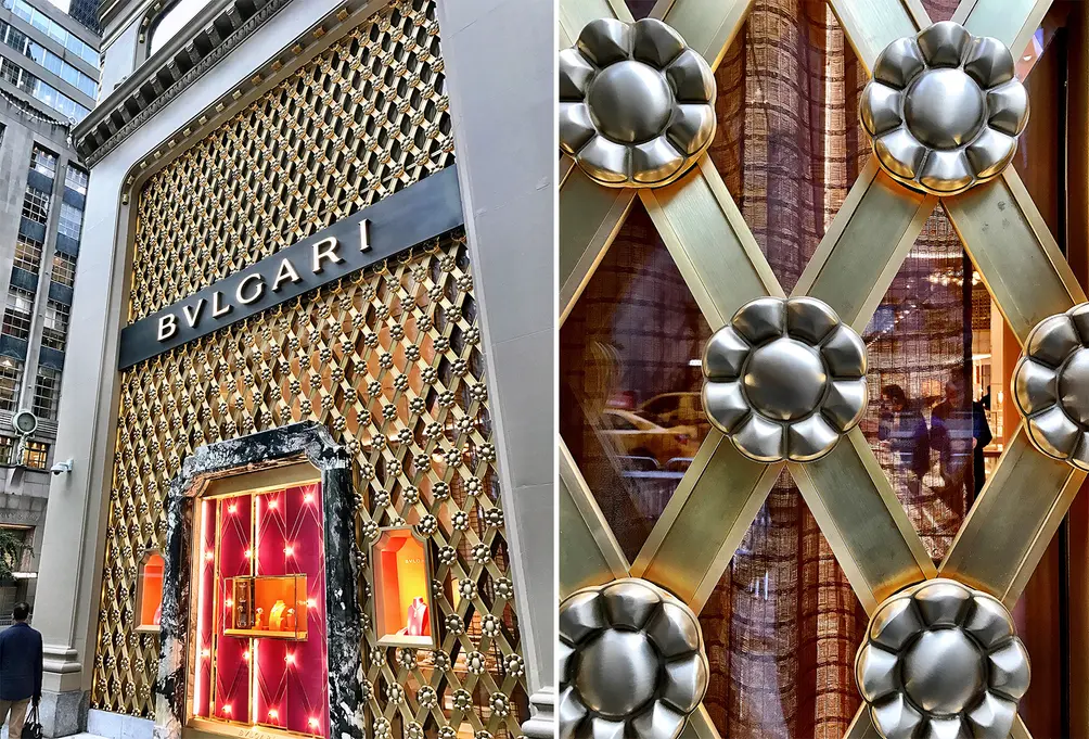 Bulgari Unveils New Gold-Studded Facade at the Crown Building | CityRealty