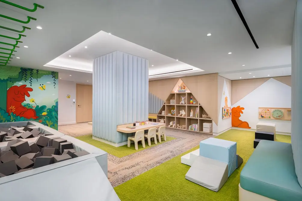 Children's playroom, NYC condo amenities