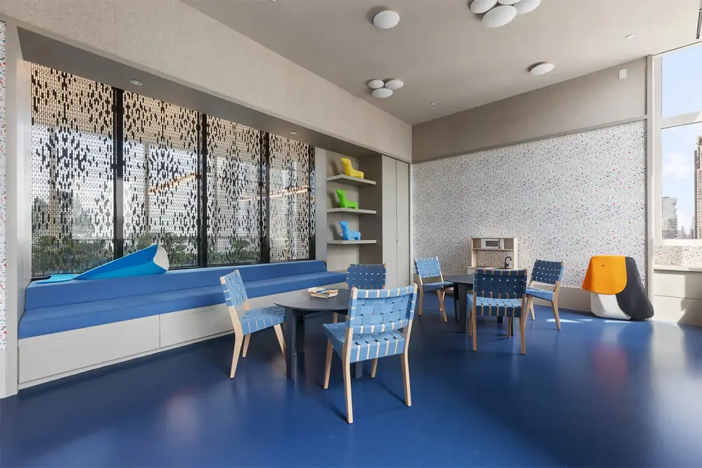 Cloud Club amenities, children's playroom NYC condo