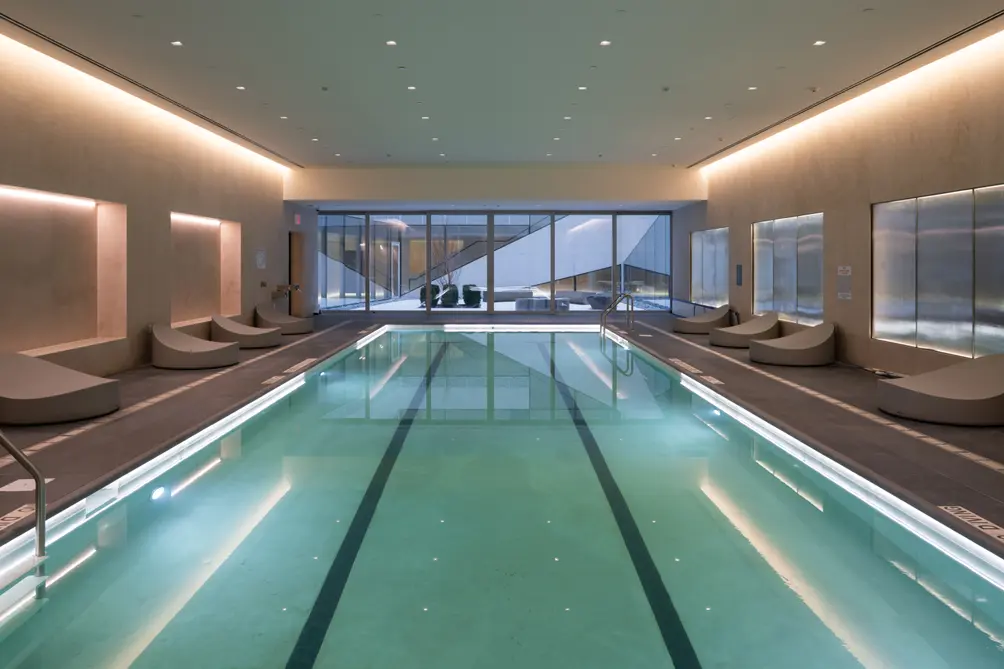 Swimming Pool, 121 East 22nd Street, OMA New York, Shohei Shigematsu, Rem Koolhaas, Toll Brothers, Gemdale