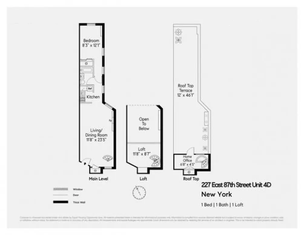 227 East 87th Street #4D floor plan