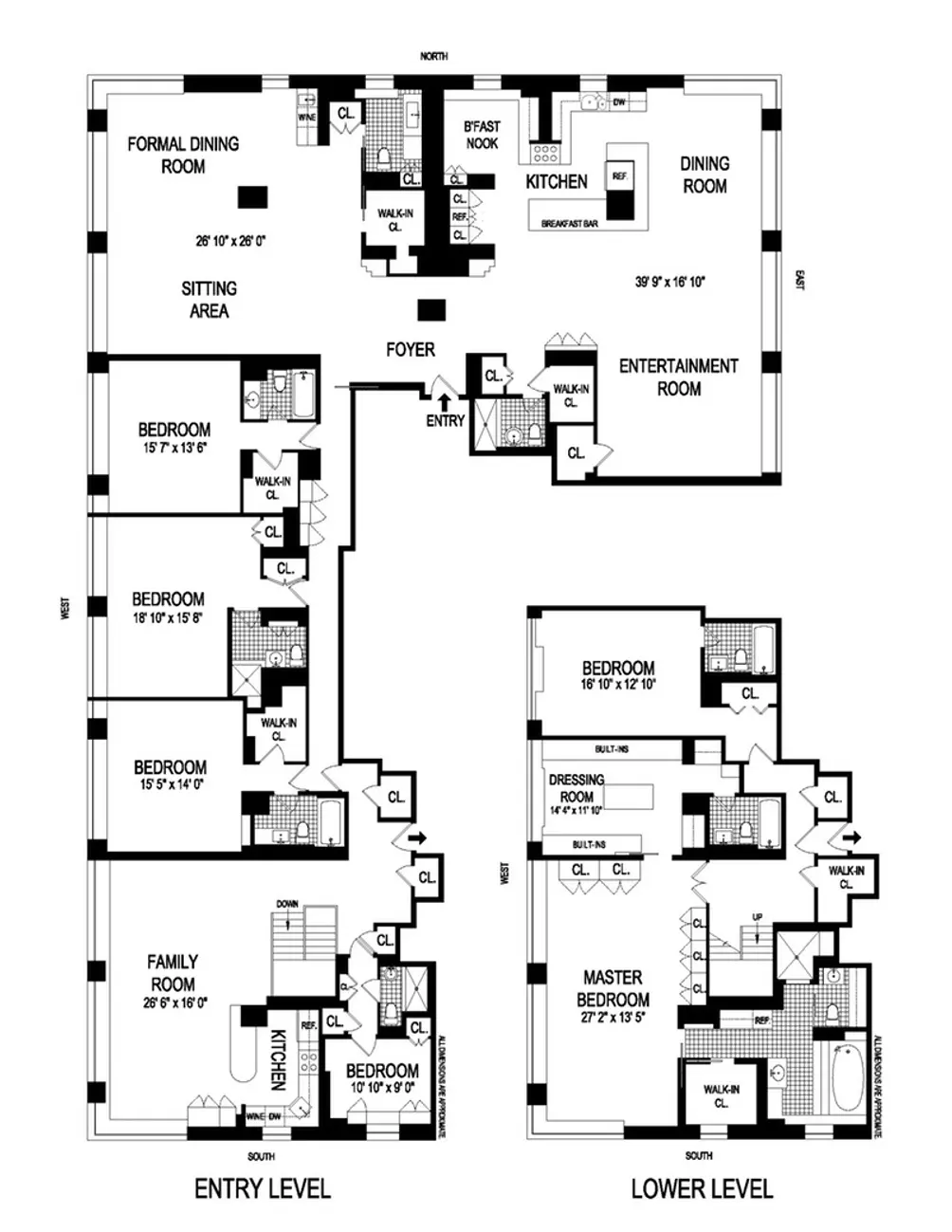 190 East 72nd Street #24A floor plan