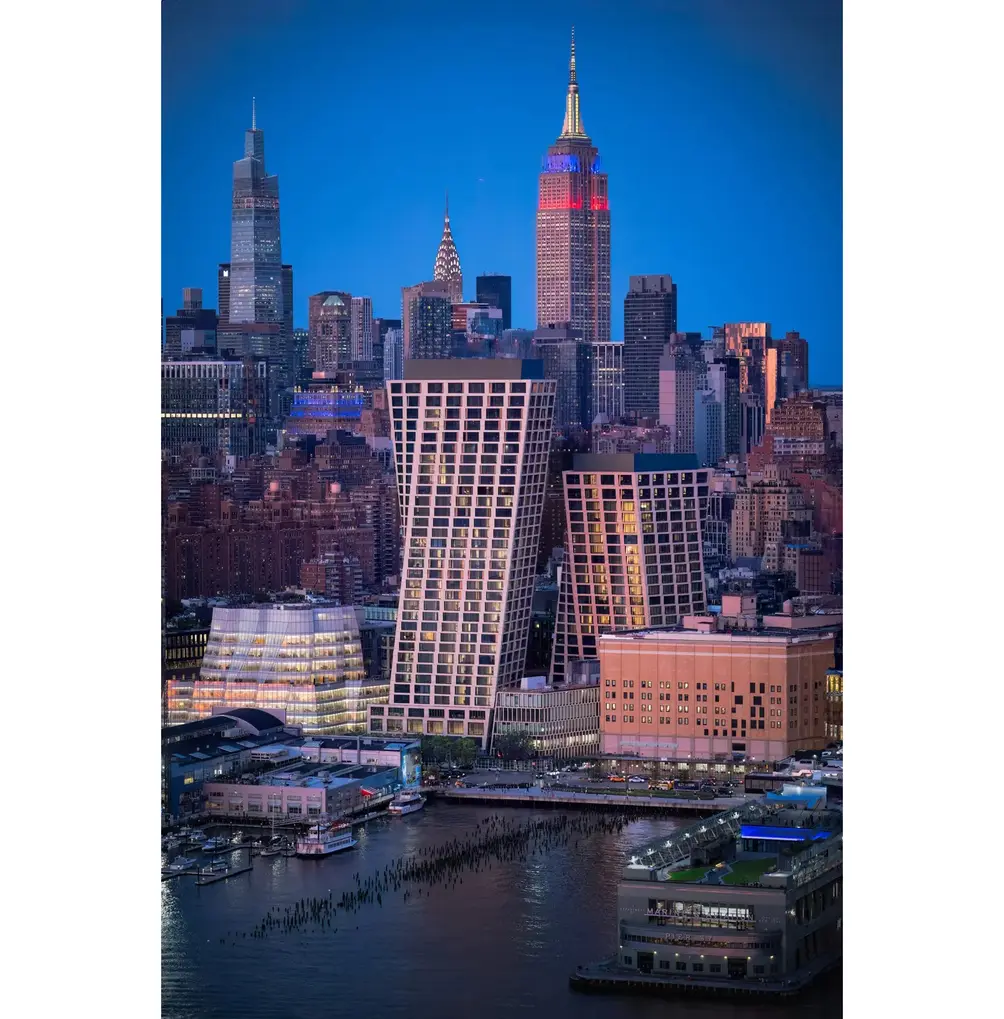 NYC high-rises, West Chelsea condos