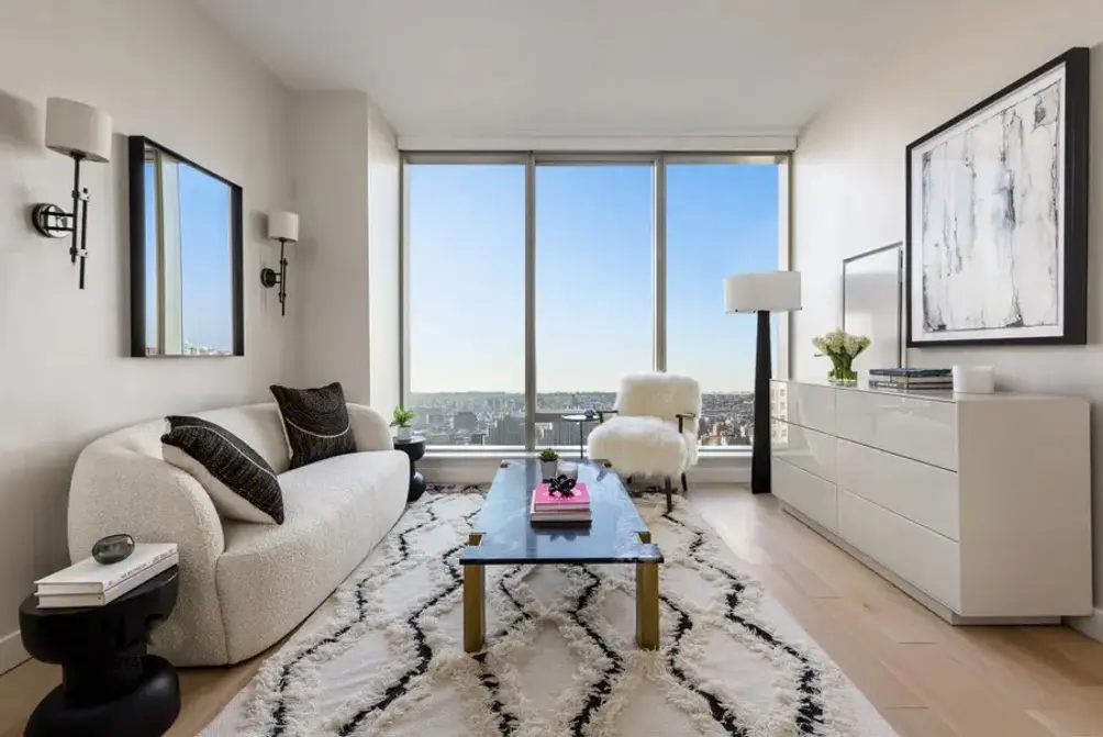 Living room with open views