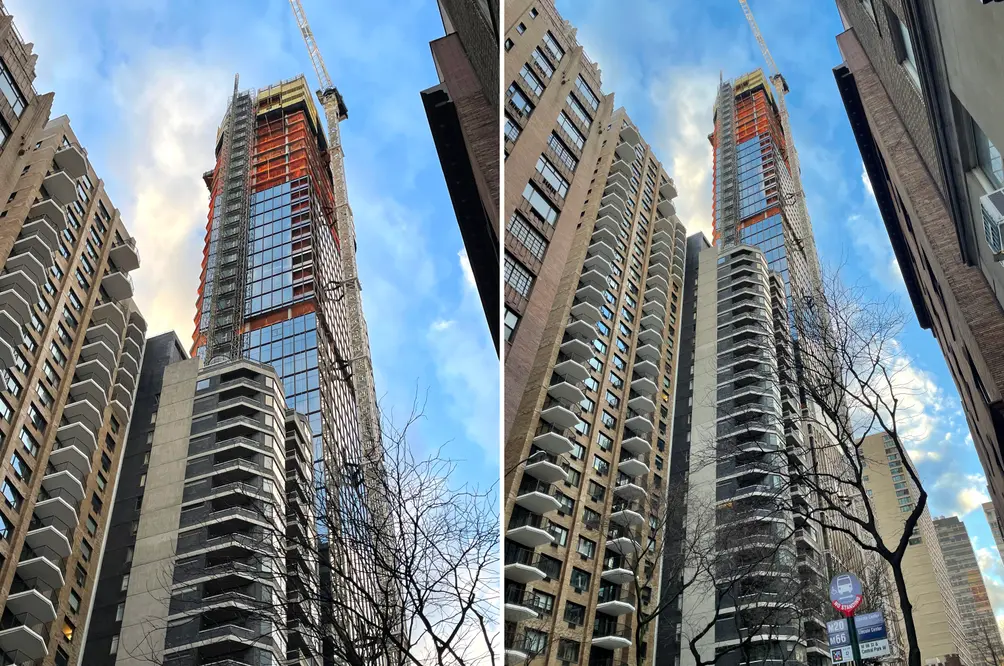 50 West 66th street skyscraper construction