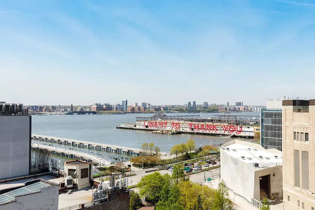 Hudson River waterfront, Tribeca condos