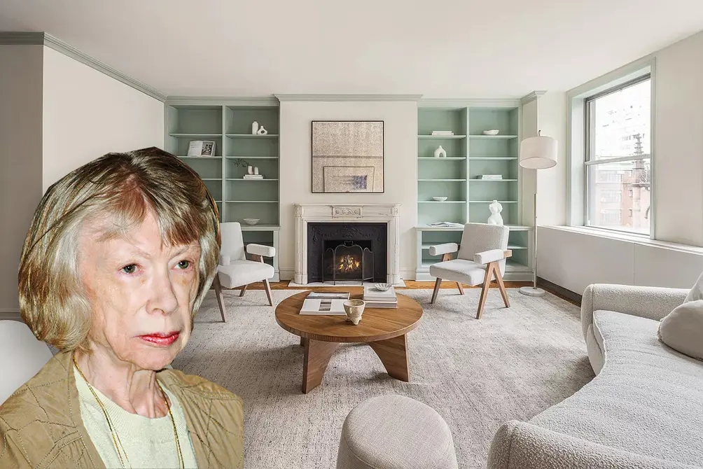 Joan Didion's Upper East Side apartment