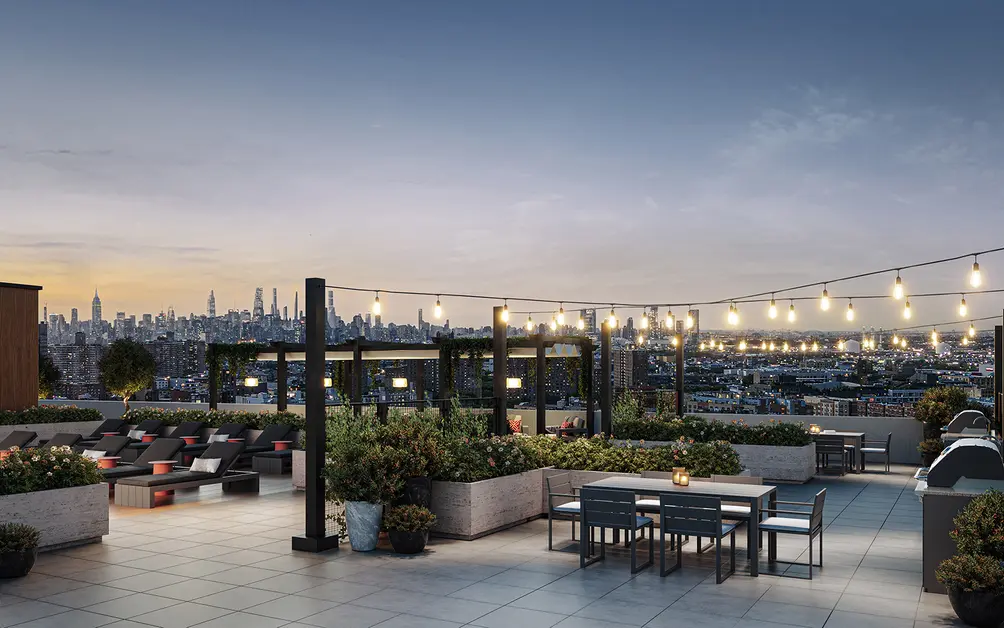 Rooftop terrace