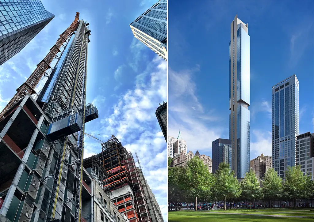 Sky High Apartments in NYC's 20 Current & Future Tallest Residential ...