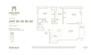 40 Pinehurst Avenue #3D floor plan