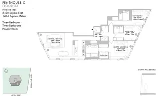 639 West 59th Street #PHC floor plan