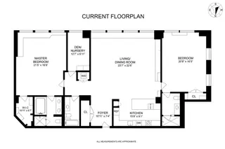 130 West 30th Street #8C floor plan
