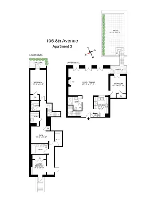The Tracy Mansion floor plan