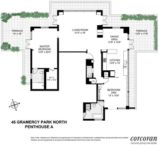 45 Gramercy Park North #PH floor plan