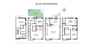 280 Patchen Avenue floor plan