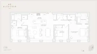 40 Bleecker Street floor plans