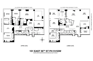151 East 58th Street #PH51/52W floor plan