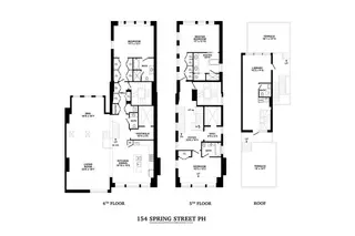 152 Spring Street #PH floor plan