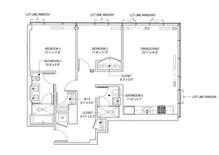 100 Norfolk Street penthouse floor plan