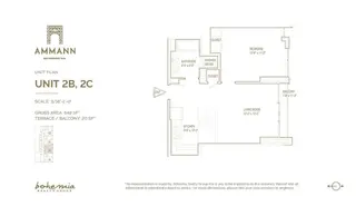 40 Pinehurst Avenue #2B floor plan