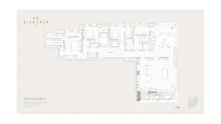 40 Bleecker Street #PHC floor plan