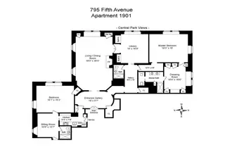 795 Fifth Avenue #1901 floor plan