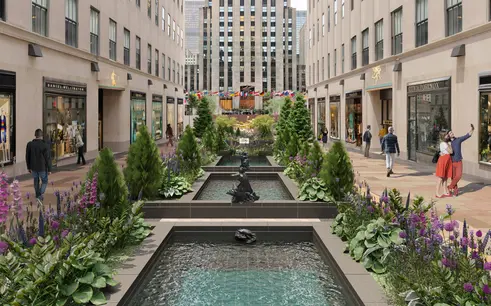 Rockefeller Center Channel Gardens