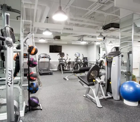 Fitness center at 41 Park Ave