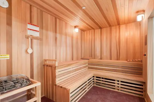 1769 East 13th Street sauna