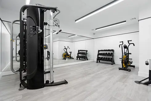 Rentals with gyms, Brooklyn rentals