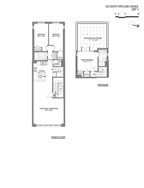 162 South Portland Avenue #PENTHOUSE floor plan