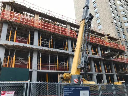 250 West 81st Street Construction 2