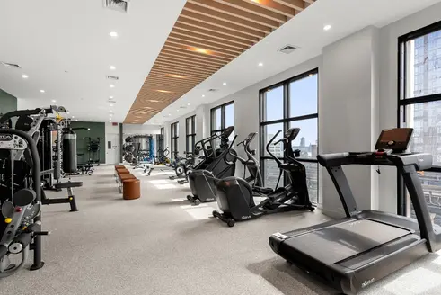 Windowed fitness center